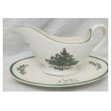 Spode Christmas Tree gravy boat