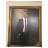 Framed painting by Leon Loard 44' tall 34' wide