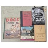 Lot of 5 vintage books