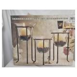 San Miguel set of 3 candle holders