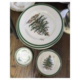 Large Set of Spode Christmas Tree China