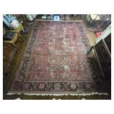 Antique Hand Woven Oriental Rug 9 x 12 SEE DESC