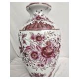 Chinese porcelain Chinoiserie floral vase