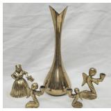 vintage solid brass decorative items