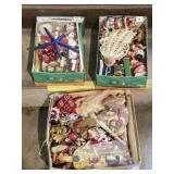 Estate Lot of Vintage Christmas Ornaments