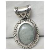Carolyn Pollack Relios sterling silver pendant 18g