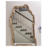 Gold Wooden Framed Decorative Mirror