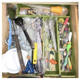 Drawer Lot of Vintage Kitchen Utensils & More