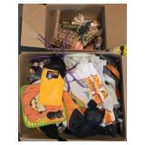 2 Boxes Full of Misc Halloween and Fall Decor