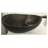 Handcrafted in Haiti by David Auld bowl
