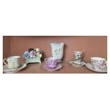 Lot of cups and saucers and more