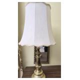 Hollow brass lamp