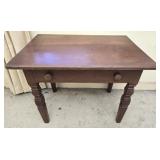 Vintage wood table
