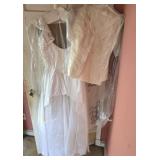 Ladies White Blouse and white dress