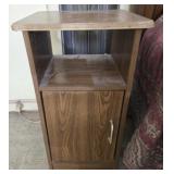 Faux wood small table