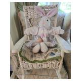 Child's Wicker Rocker see photos
