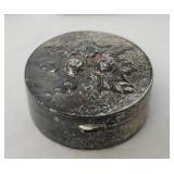 Wallace Sterling Silver floral trinket box 17g