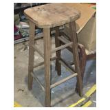 Wooden Vintage Stool