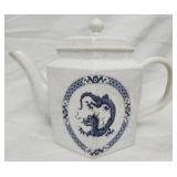 Vintage Arthur Wood hexagonal teapot