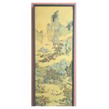 Framed Asian style artwork