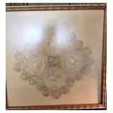 Homemade Loom lace art