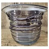 Blown glass vase