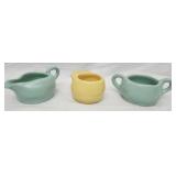 Handmade sugar & creamer set