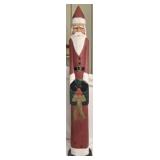 Wooden decorative Santa