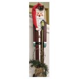 Wooden decorative Santa