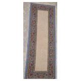 Floral Trim Runner Rug