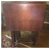 Lot of 4 TV Trays by Powell