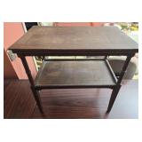 Vintage wood small table