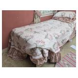 Approx twin size bed set UPSTAIRS