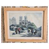 Signed Norte Dame Cathedral Print
