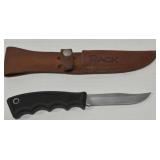 Western R2 Rack Fixed Blade Knife with sheath
