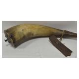 Antique powder horn