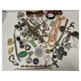 Lot of costume jewelry *AS IS