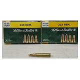 Lellier & Bellot 223 Rem. Ammo *1 missing