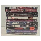 Lot of 11 new / used DVDs 4400 - full house ect
