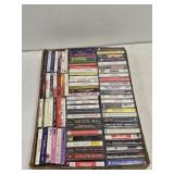 Box Lot of Misc Cassette Tapes