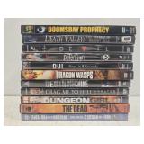 Lot of 11 new / used DVDs The Dead ect