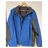 North Face fleece lined jacket XL
