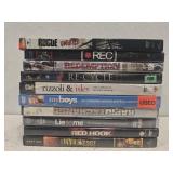 Lot of 10 New / Used DVDs Rogue - Red Hook - ect