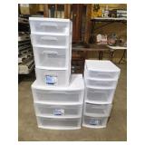 Lot of 3 Sterlite Storage Containers