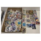 Large collection of baseball and football cards