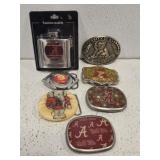 Alabama crimson tide belt buckles