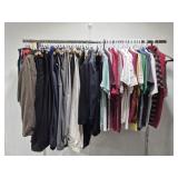 Estate lot of clothes RACK NOT INCLUDED