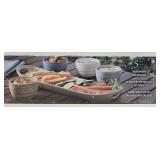 5pc stoneware serving set
