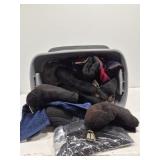 Plastic container w golf supply & more