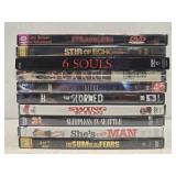 Lot of 10 New / Used DVDs